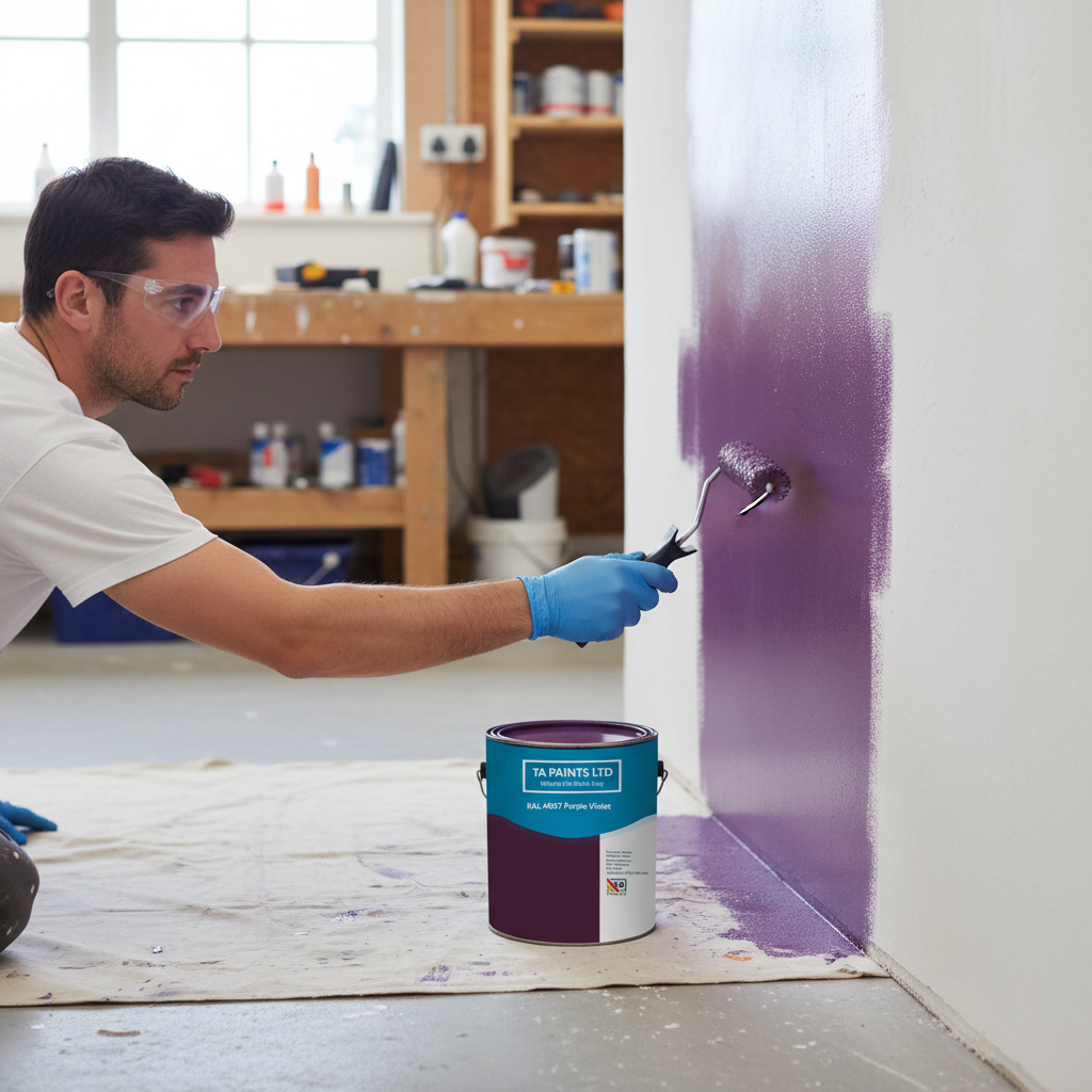 Premium High-Performance Purple Violet Paint for Versatile Applications and Superior Finish