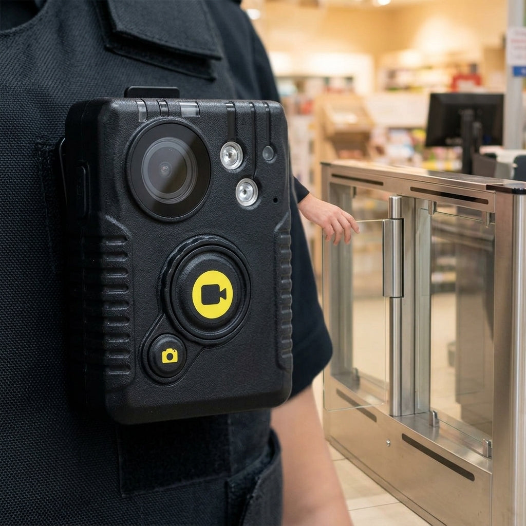 Body worn camera, 1440p 30FPS, 140° wide-angle lens, GDPR compliant (view 2)