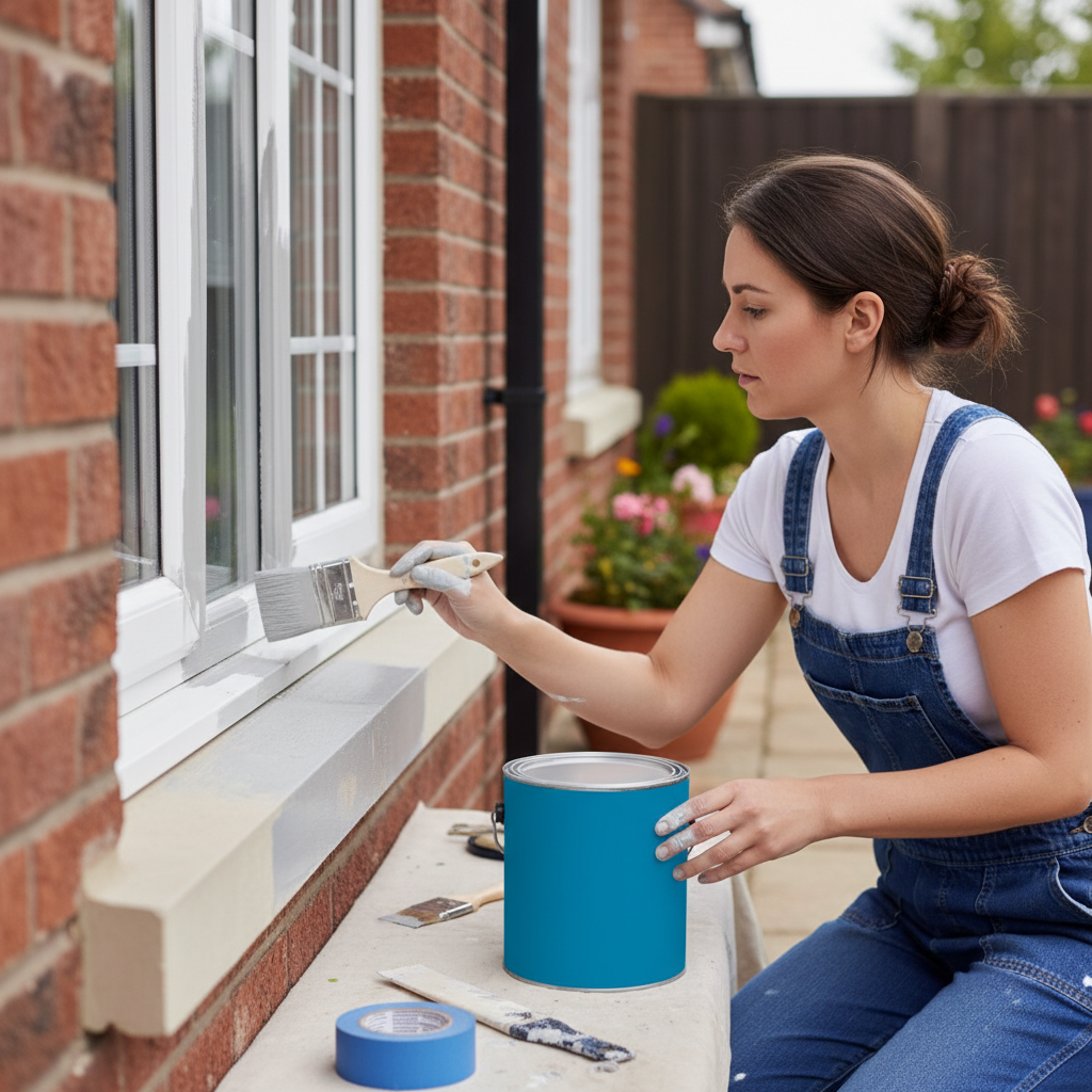 Premium Composite Plastic Paint Primer for Versatile Surface Applications - Ideal for Cladding, Windows, Doors, and More