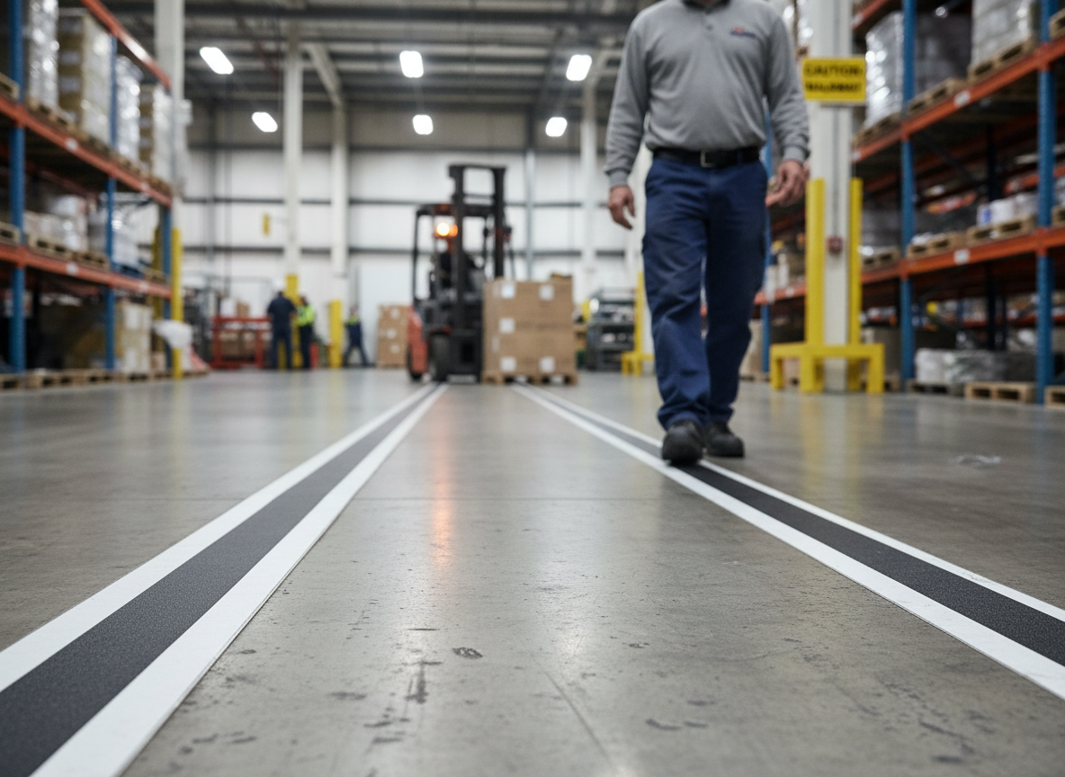High-Performance Non-Abrasive Anti-Slip Tape for Wet Environments - Soft Touch Grip for Maximum Traction and Safety