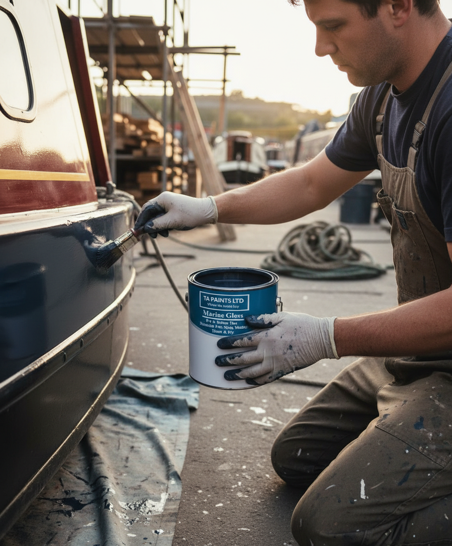 Premium High-Performance 1k Polyurethane Paint for Marine Applications - Durable, Flexible, and Chemical Resistant Enamel