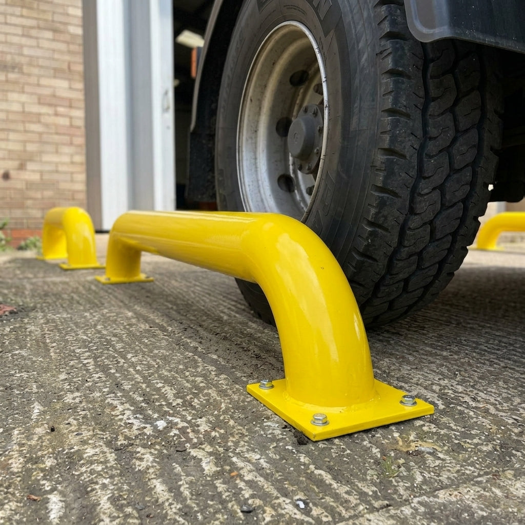 HGV wheel guide 139–168mm galvanised steel 1500–2000mm (view 2)