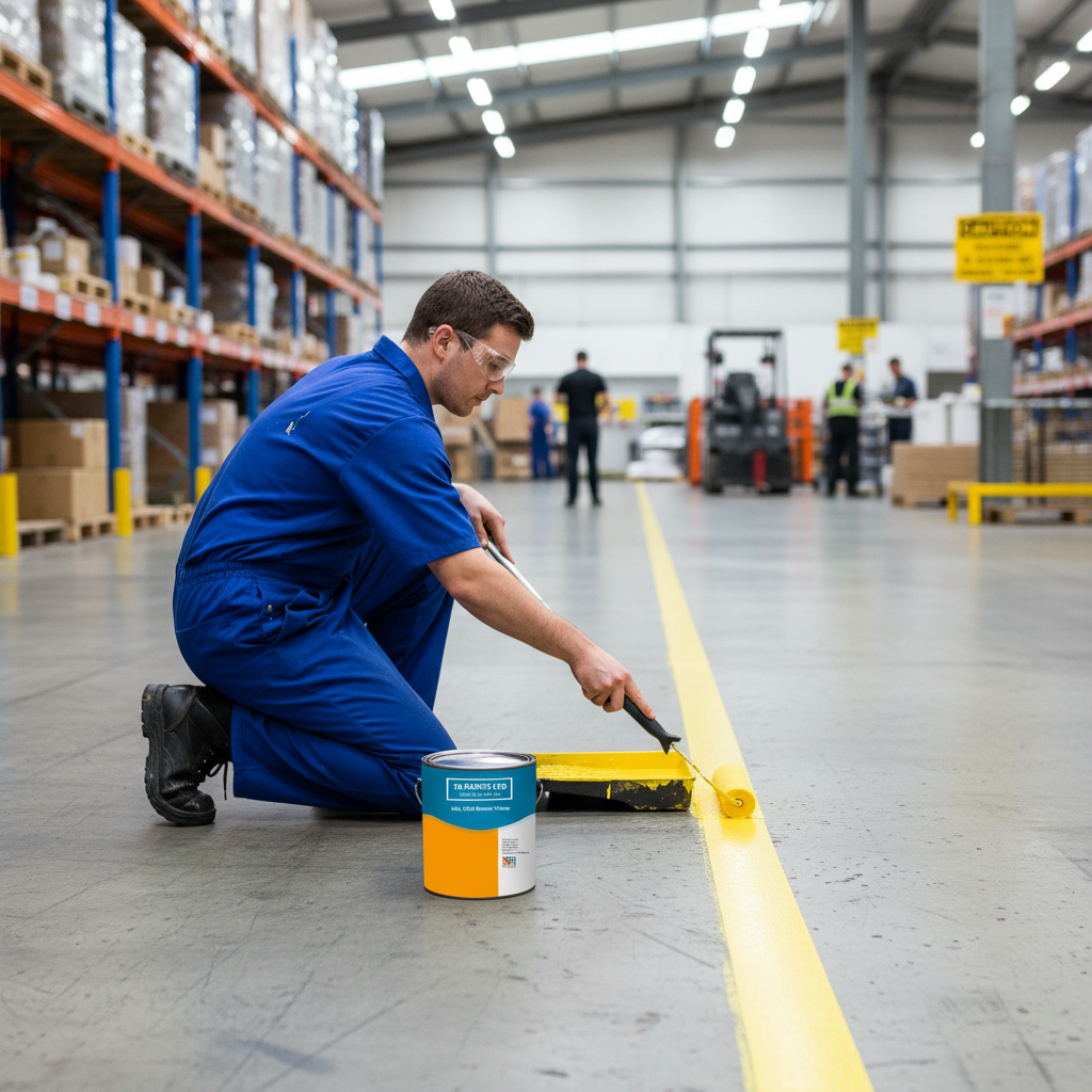Premium High-Visibility Broom Yellow Paint for Retail and Industrial Use - Bright and Bold Finish