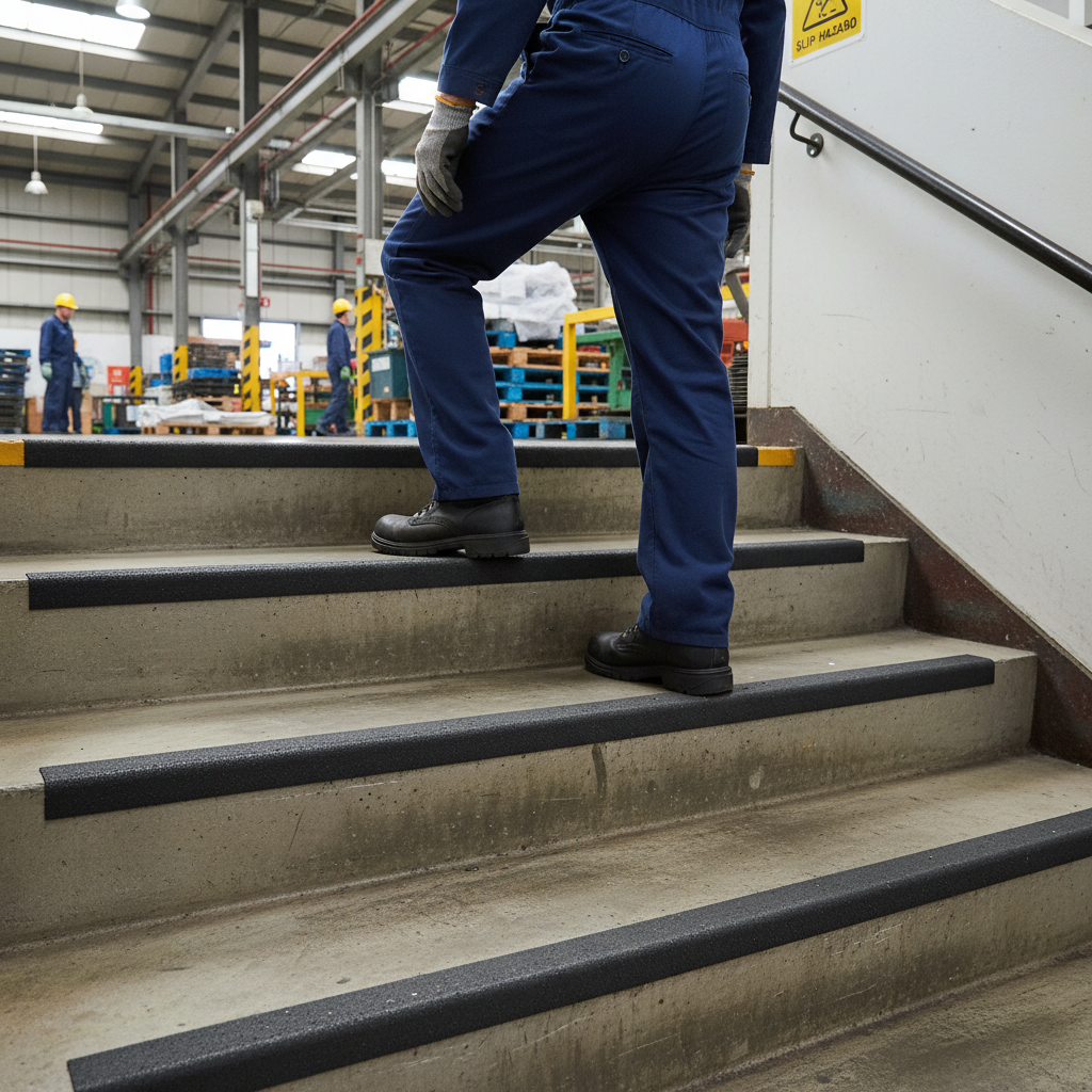 Premium Heavy-Duty Anti-Slip GRP Stair Nosings for Safety and Durability - Available in Multiple Lengths (500mm - 3000mm)