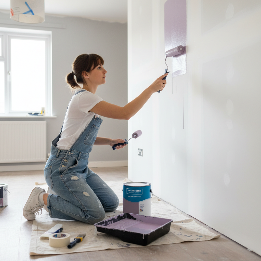 Premium Pastel Violet Paint for High-Performance Finishes in Various Applications