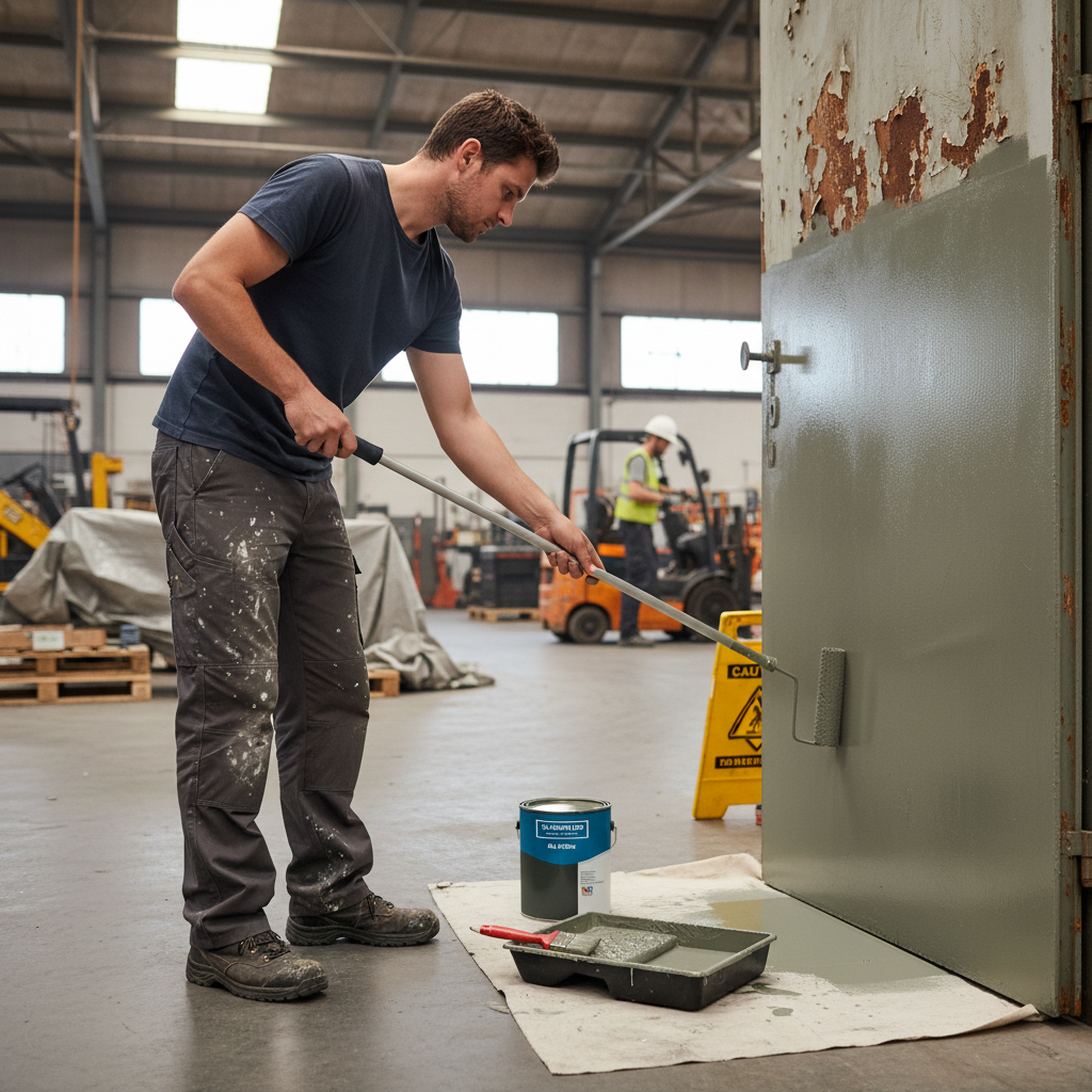 Premium Universal PU Enamel Paint in Grey Olive for Versatile Applications - Interior & Exterior Use