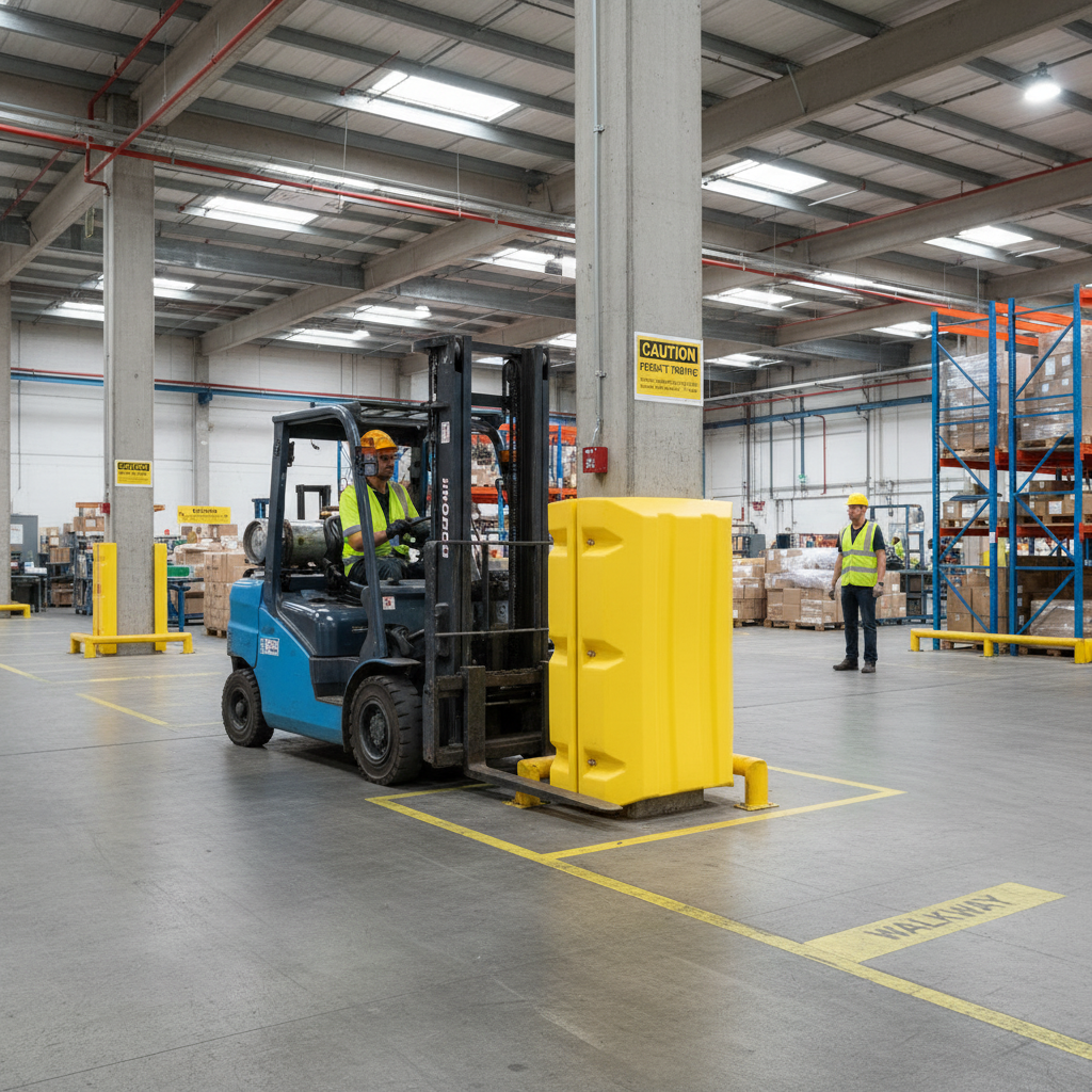 Column Protector - UBP1 ||L640 x W500 x H1000mm