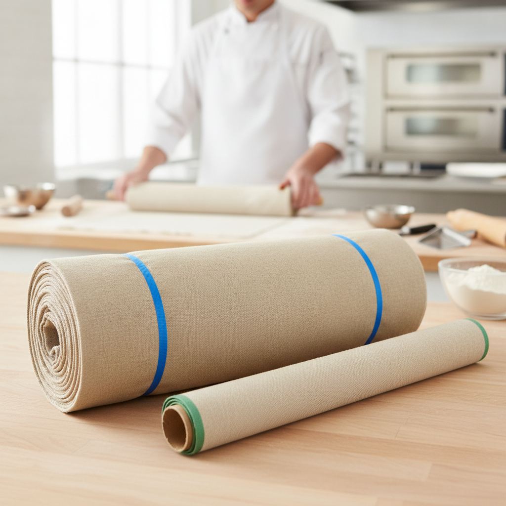 Linen Heavy Duty Rolling Cloth 2000x600mm for Professional Baking