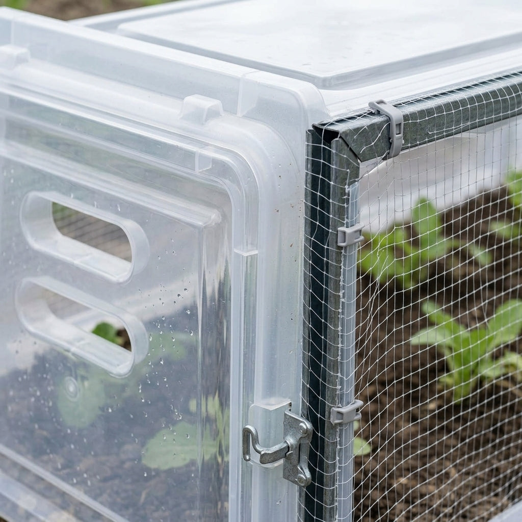 Double Width Mini Greenhouse Cloche Tunnel (view 2)
