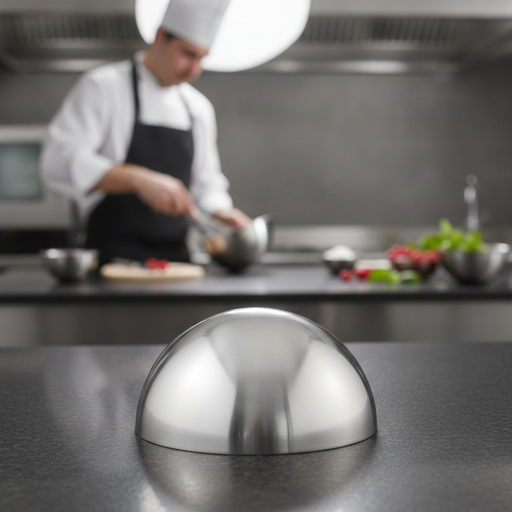 Stainless Steel Half Sphere Mould 80mm for Culinary Creations