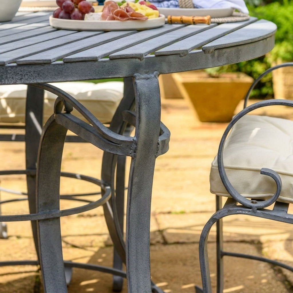 1.3m Round Dining Table Set (view 2)