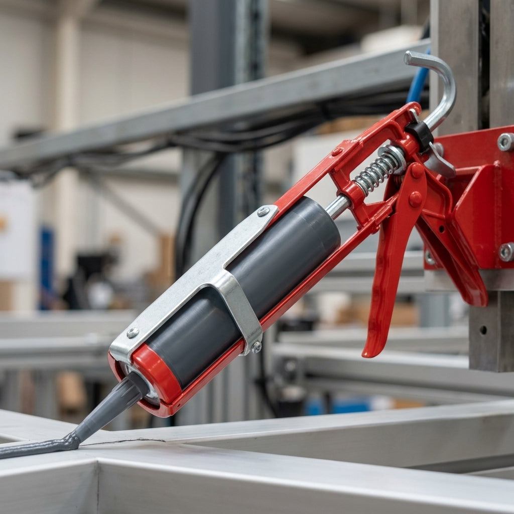 400ml extra strong caulking gun, heavy-duty skeleton frame (view 2)