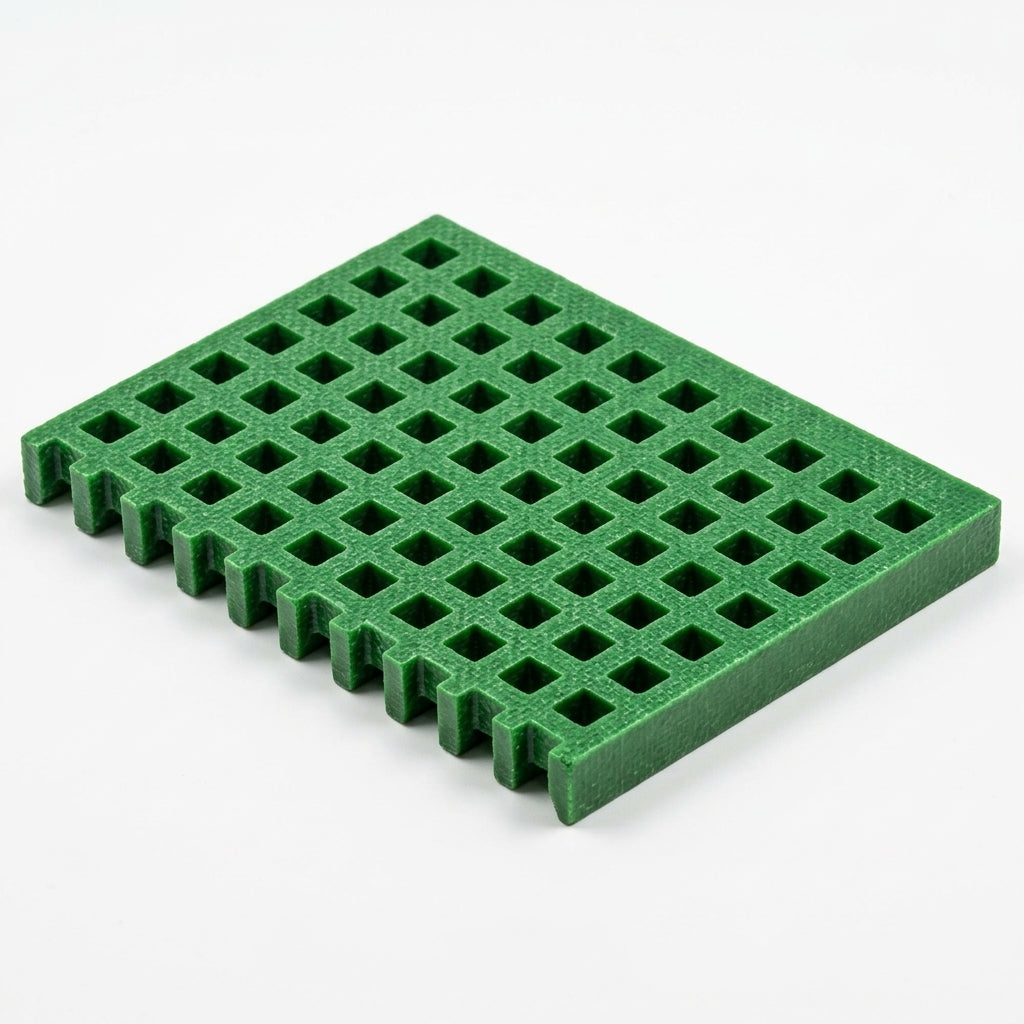 30mm Thick GRP Mini Mesh Panels - Durable Fibreglass (view 2)