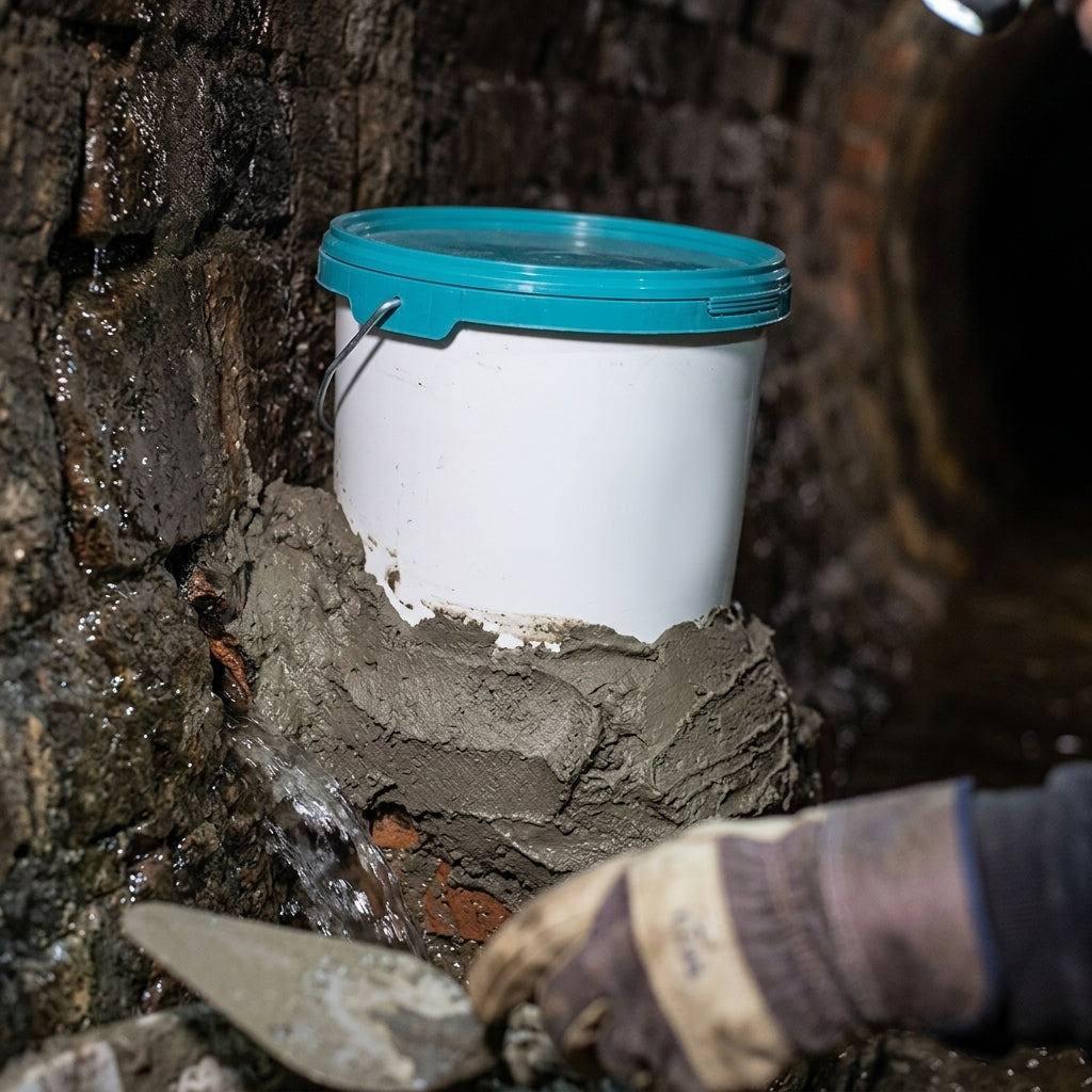 5kg cement-based waterstop quick-set plug (view 2)