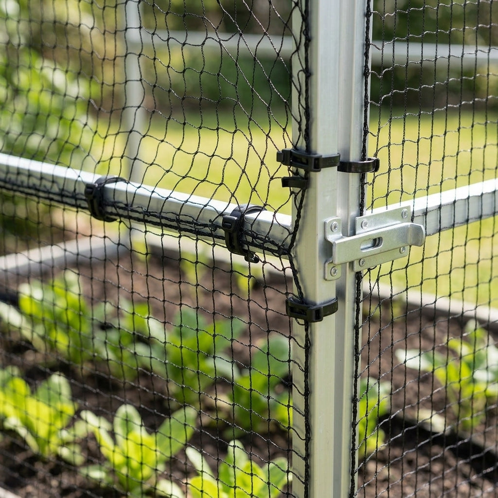 20mm x 20mm Poultry Heavy-Duty Roof Netting (view 2)
