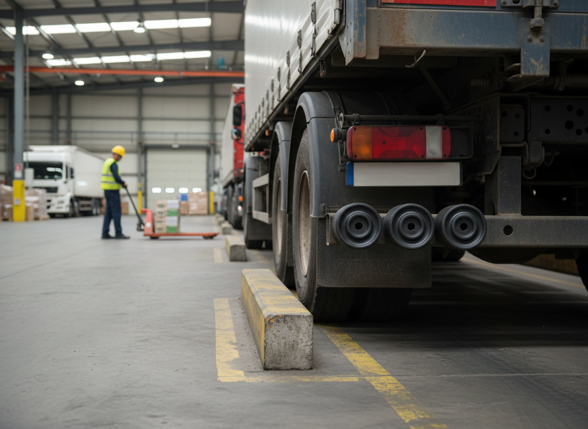 Premium Durable HGV Bumper for Shock Absorption - 37.8mm Diameter x 25mm High Rubber Buffer