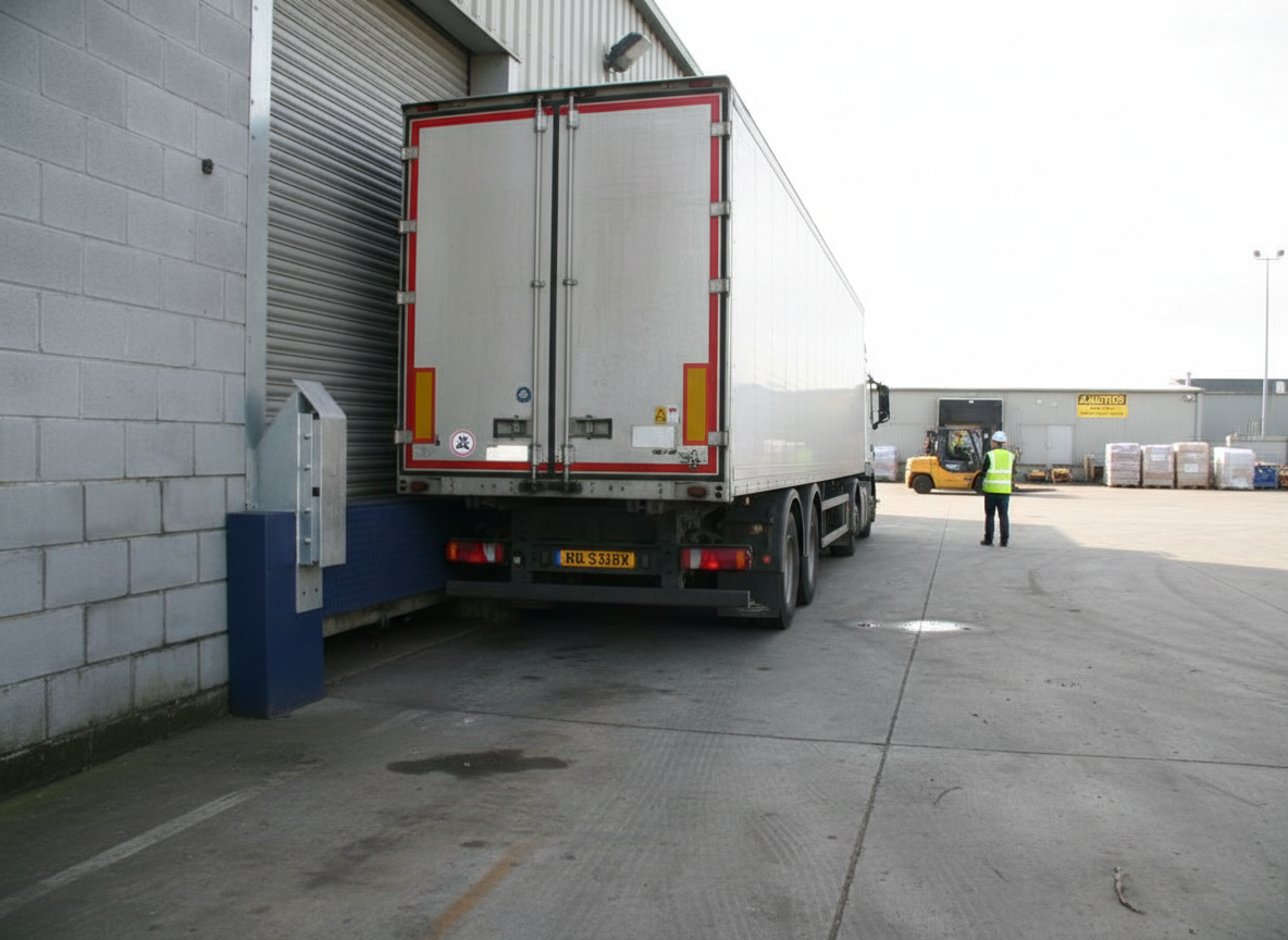 Premium Heavy-Duty Dock Bumper with Steel Construction and Rubber Core for Optimal Protection of Truck Trailers
