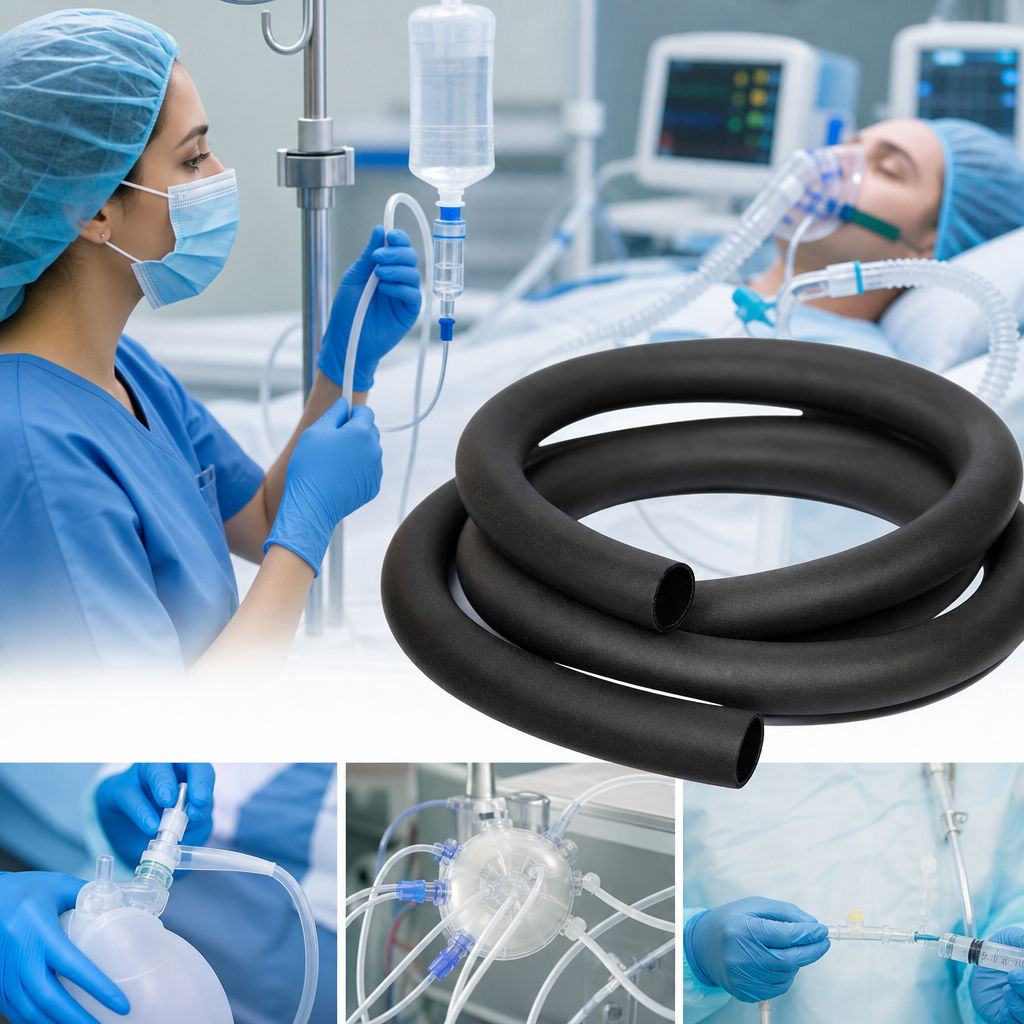 Medical-Grade Silicone Rubber Tubing for Medical and Pharmaceutical Use