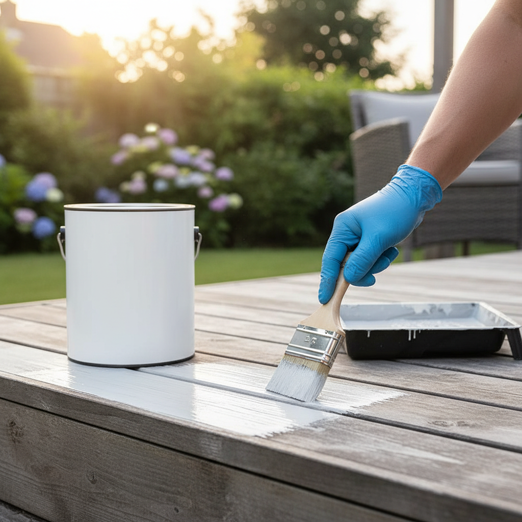 Premium White Spirit Based Decking Primer for Metal and Wooden Floors with Anti-Corrosion Properties and Enhanced Adhesion