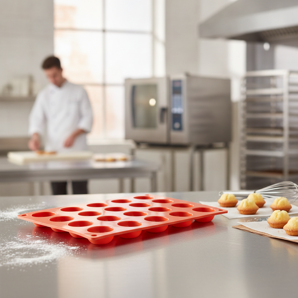 Silicone Pomponette Mould 24 Cup for Bakeries & Cafés