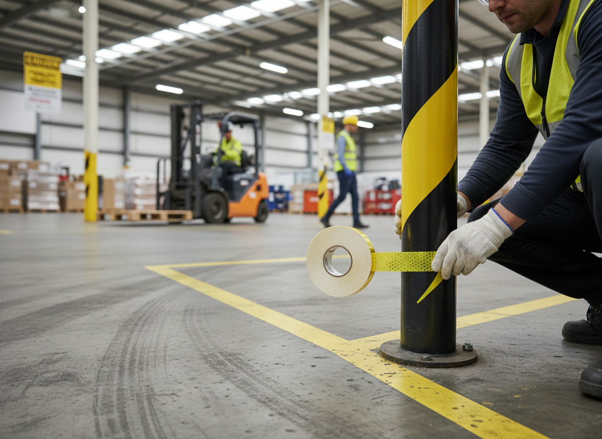 High-Performance Hexagon Pattern Tape - 45000mm Long x 25mm Wide with Self-Adhesive Backing for Versatile Applications