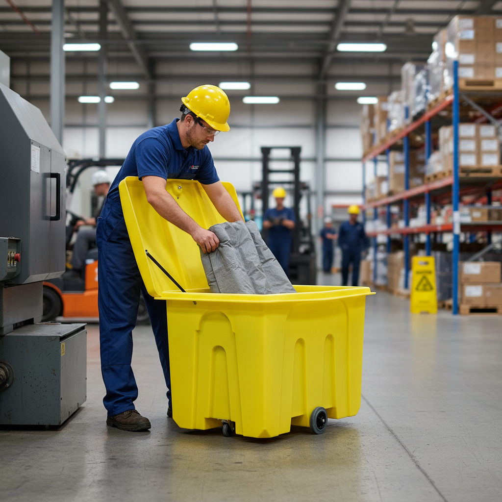 1000ltr Wheeled Storage Container - PSB2W ||L1460 x W1010 x H975mm
