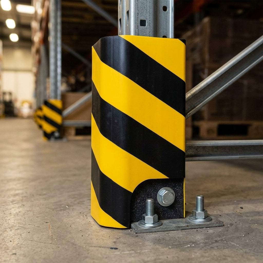 500mm Impact Protection Profile Yellow/Black Polyurethane (view 2)
