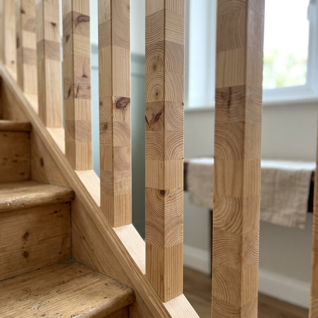 41mm x 900mm Pine Spindles – Job Lot of Factory Rejects (view 2)