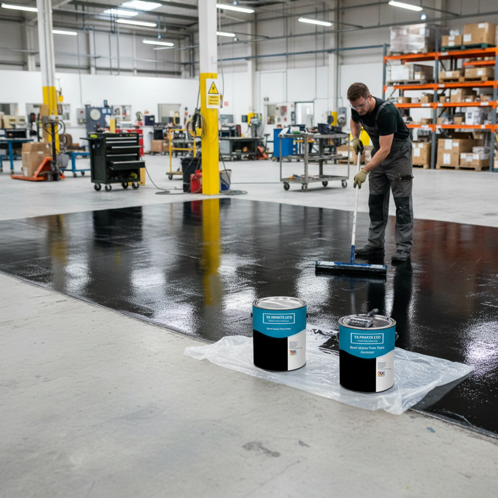 Premium Heavy Duty Epoxy Floor Paint - Durable, Chemical Resistant Coating for Concrete and Industrial Floors