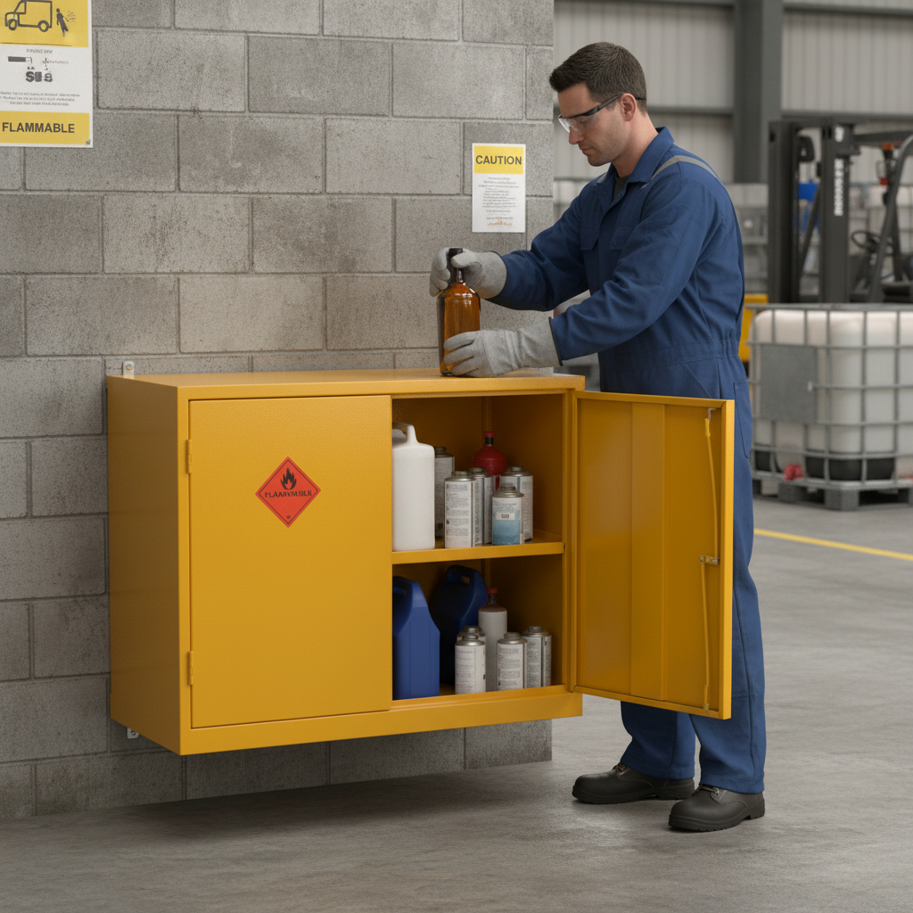 Flammable Liquids Cabinet - HSC28/36 ||L915mm x W457mm x H711mm