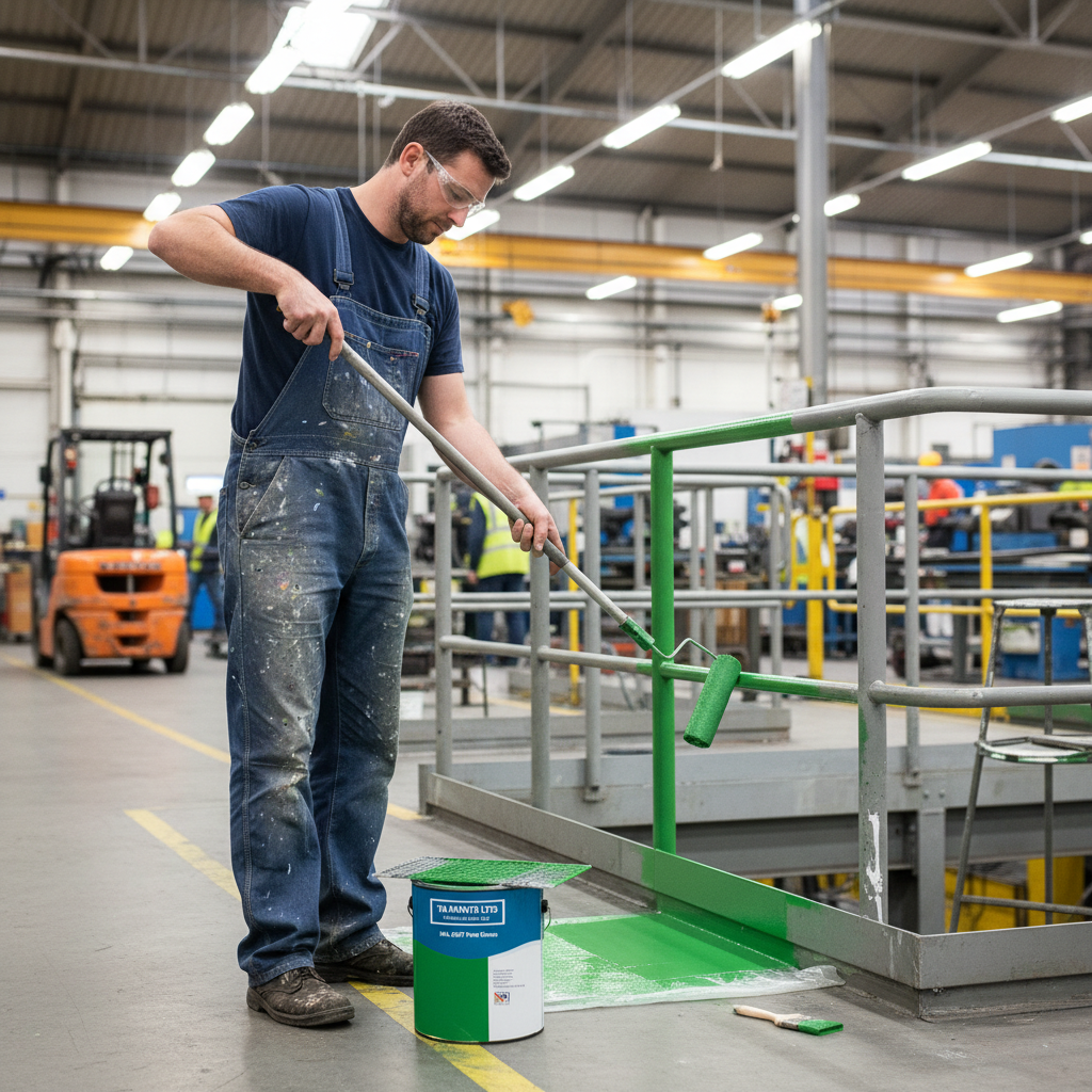Premium Universal PU Enamel Paint in Vibrant Pure Green - Durable, Weather-Resistant Finish for Indoor and Outdoor Use