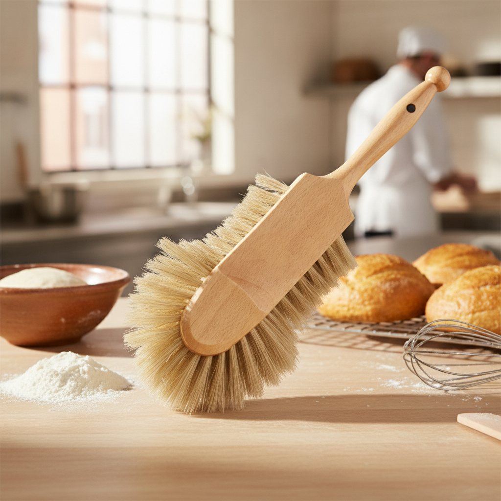 Wood Flour with Half Head Design for Baking (Pack of 1)