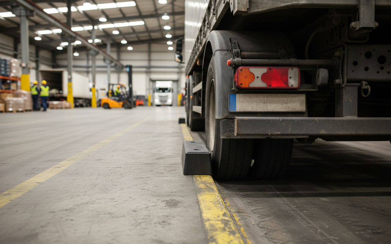 Heavy Duty Rubber HGV Bumper for Light and Heavy Goods Vehicles - 425 x 120 x 100 mm, 6.1 kg Impact Resistant