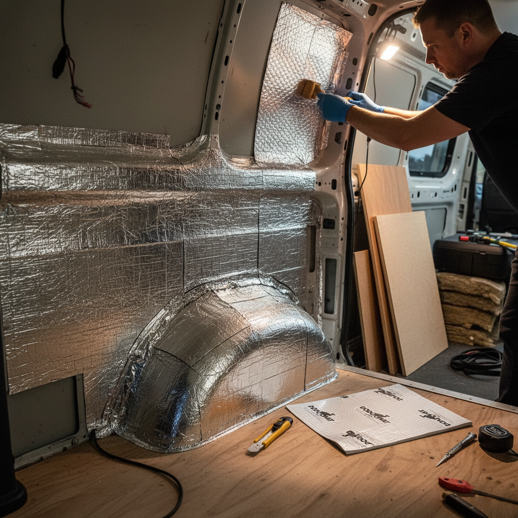 Premium Campervan Sound Deadening and Insulation Kit for Improved Comfort and Noise Reduction