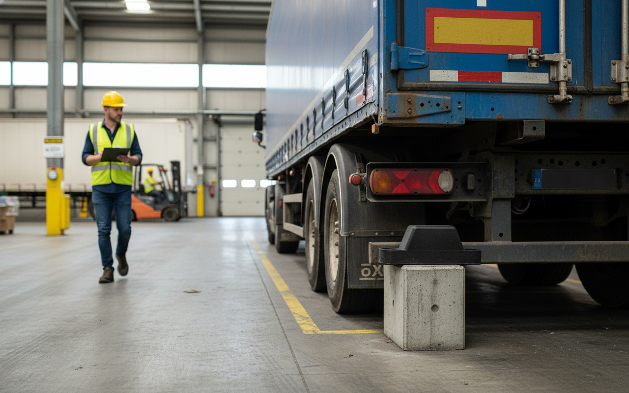 Premium Rubber HGV Bumper for Light and Heavy Commercial Vehicles - 105 x 25 x 38 mm, 0.073 kg