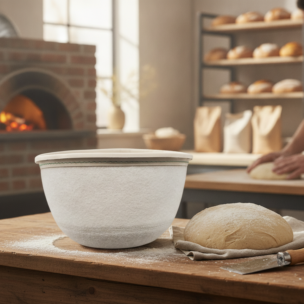 Wool Round Banneton 210mm for Artisan Bread Baking