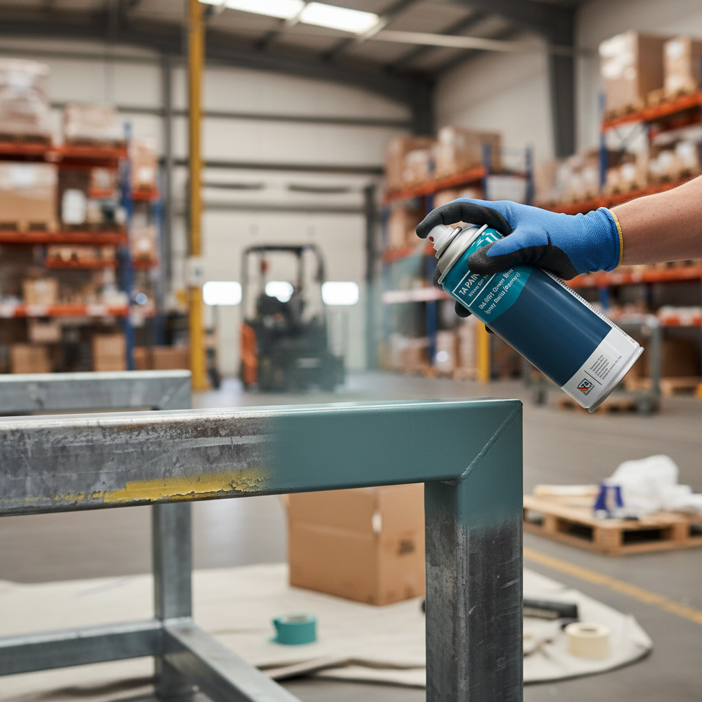 Premium Quick Drying Industrial Spray Paint 400ml - U.V & Weather Resistant with High Opacity Finish