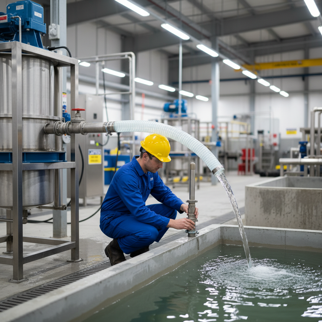 Premium Non-Toxic Clear PVC Suction and Discharge Hose for Food and Beverage Applications