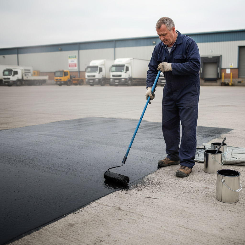 Premium Bitumen Paint for Concrete - High-Performance Waterproof Coating for Foundations and Structures