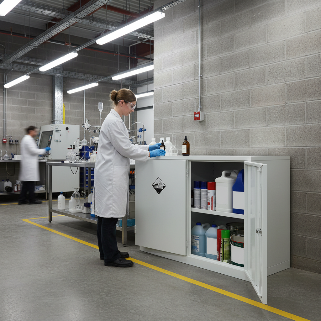 Acid & Alkali Cabinet - AAC28/36 ||L915mm x W457mm x H711mm