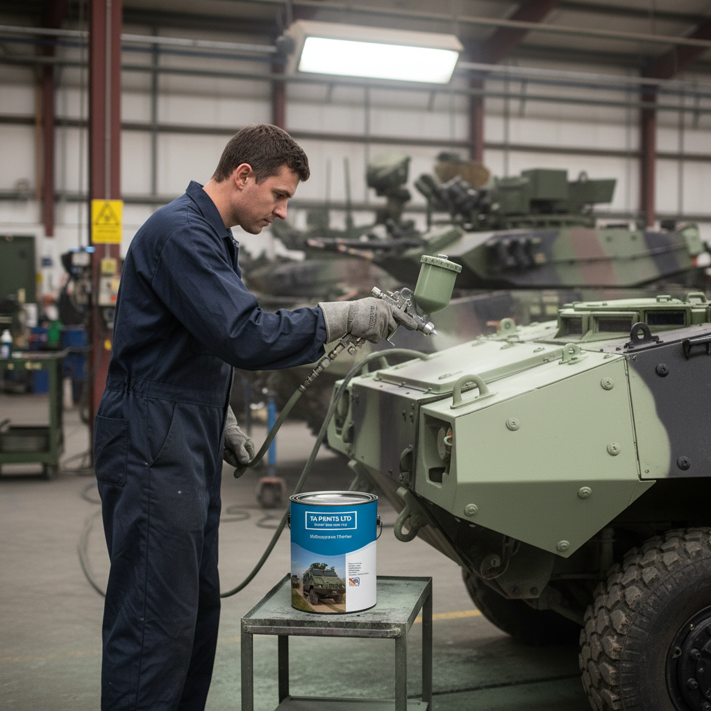 Premium High Build Zinc Phosphate Polyurethane Primer for Military Vehicles - Excellent Adhesion and Protection