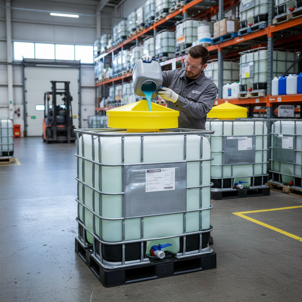 Funnel for Single 1000ltr IBC - DF200 ||640mmØ x H150mm