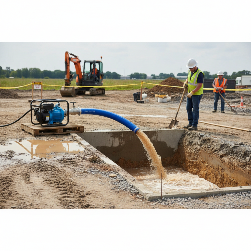 Premium 4 Bar PVC Layflat Discharge Hose for Efficient Water Transfer Over Long Distances