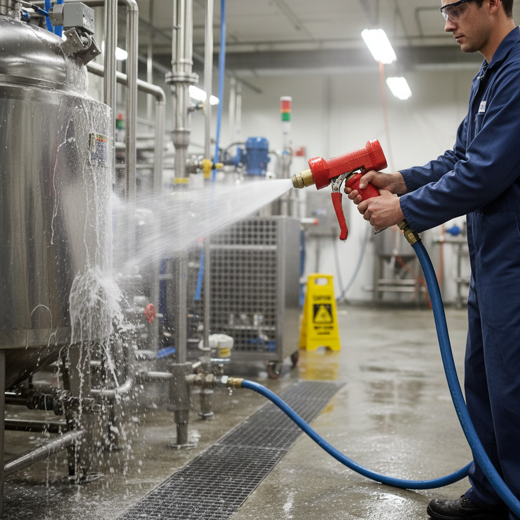 Premium Heavy Duty Standard Flow Wash Down Water Gun for Efficient Cleaning and Maintenance