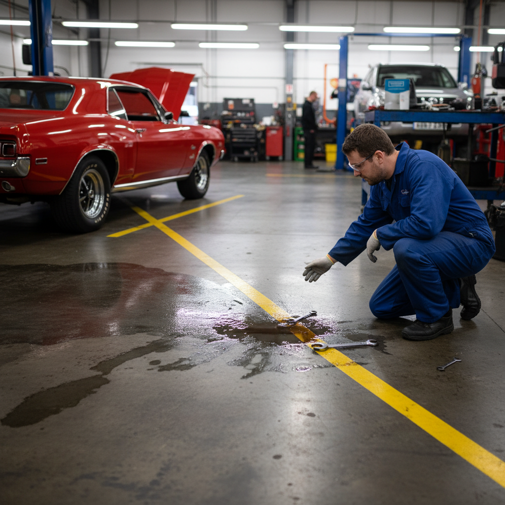 High-Performance Clear Garage Floor Paint Sealer - 3 in 1 Technology for Concrete and Metal Floors with Chemical Resistance