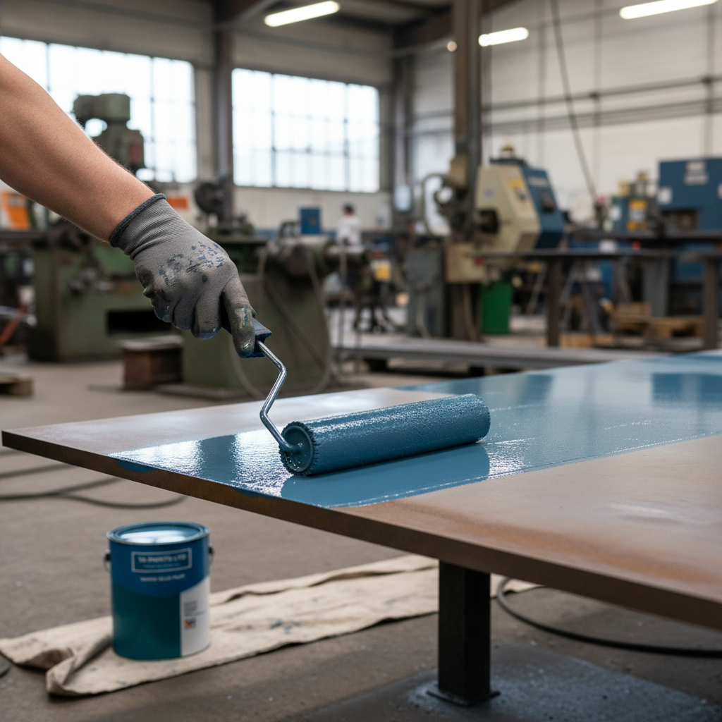Premium Universal PU Enamel Water Blue Paint - Versatile Indoor & Outdoor Use, Multiple Finishes Available