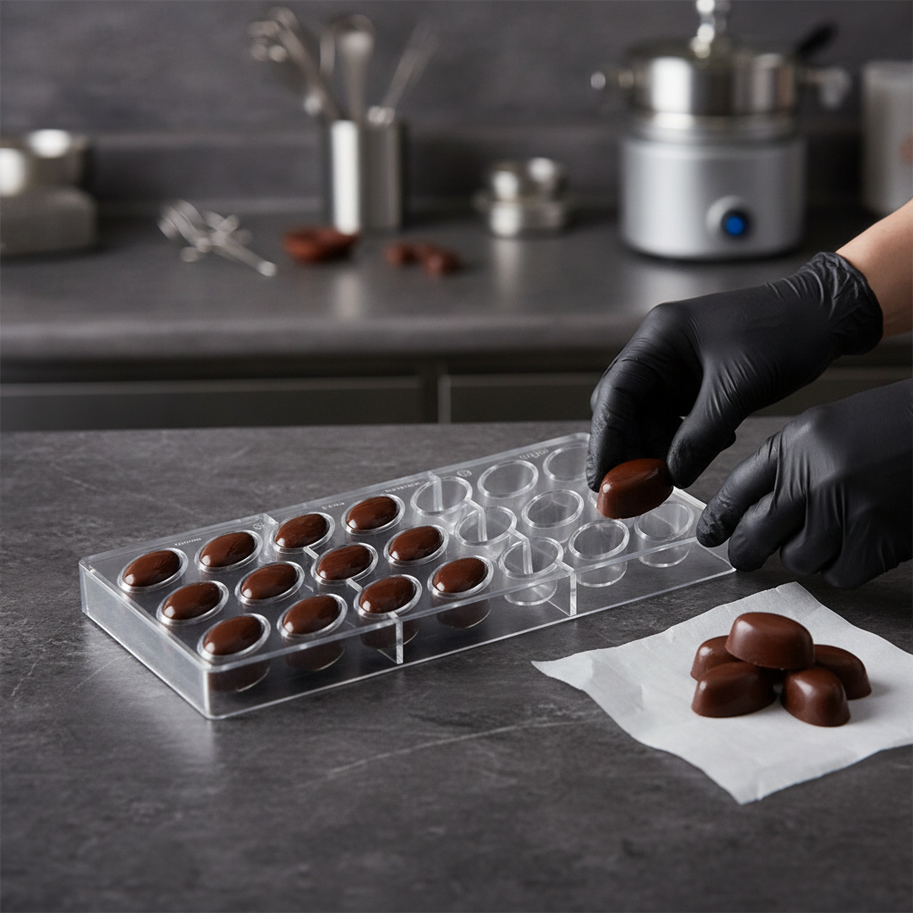 Tritan Tear Praline Mould for Professional Baking