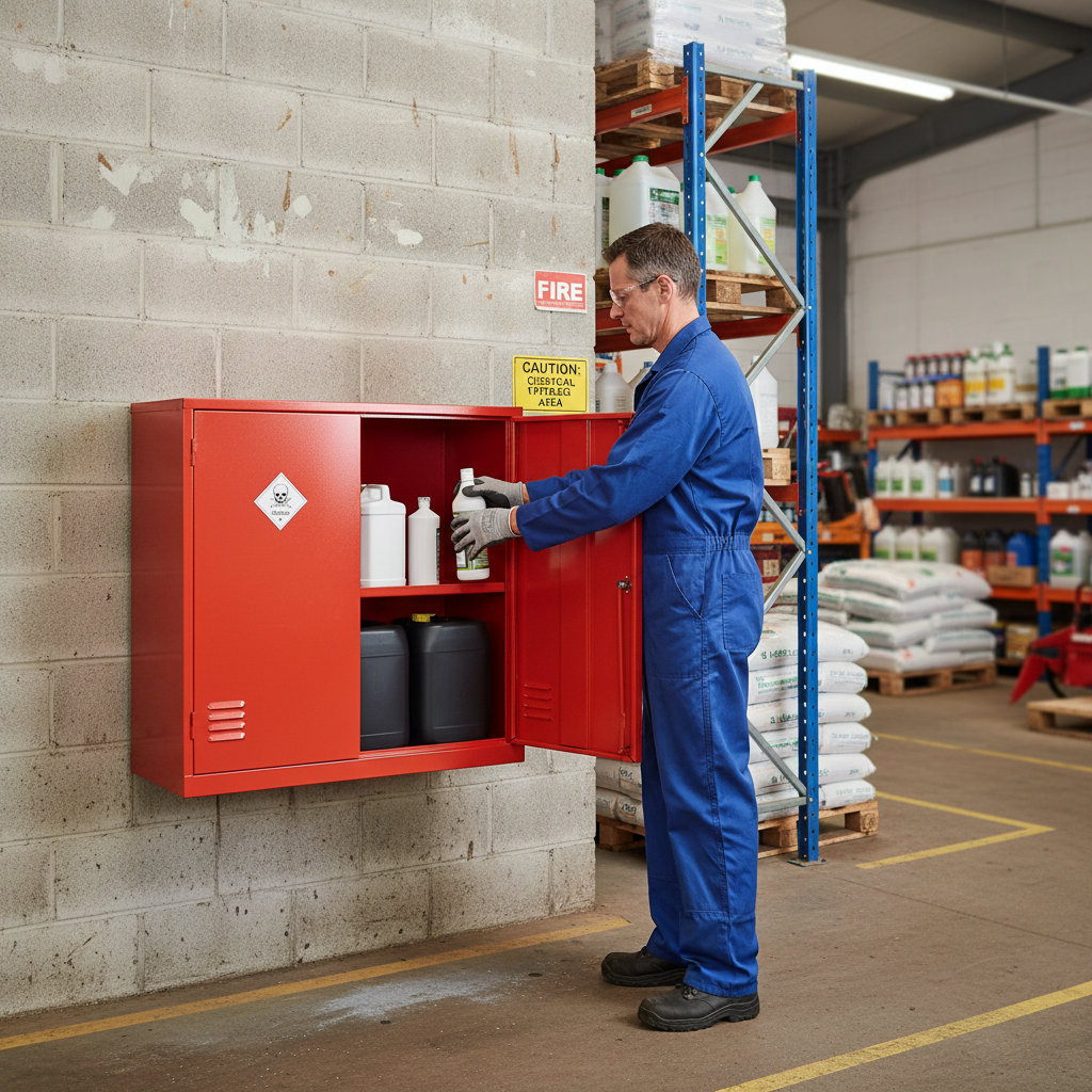 Pesticides & Agrochemical Cabinet - PAC28/36 || L915mm x W457mm x H711mm