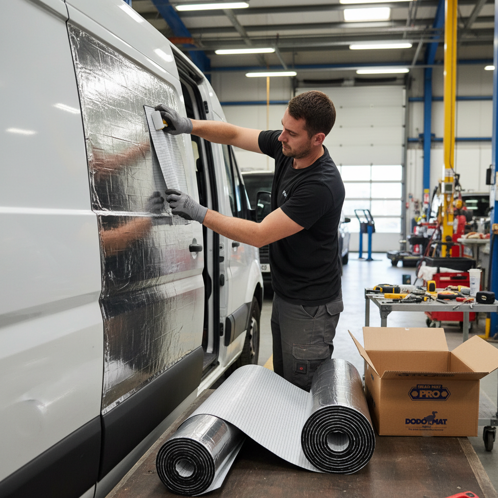 Premium Medium Van Sound Deadening and Insulation Kit with 10mm Liner and 2mm Deadening for Enhanced Comfort and Performance