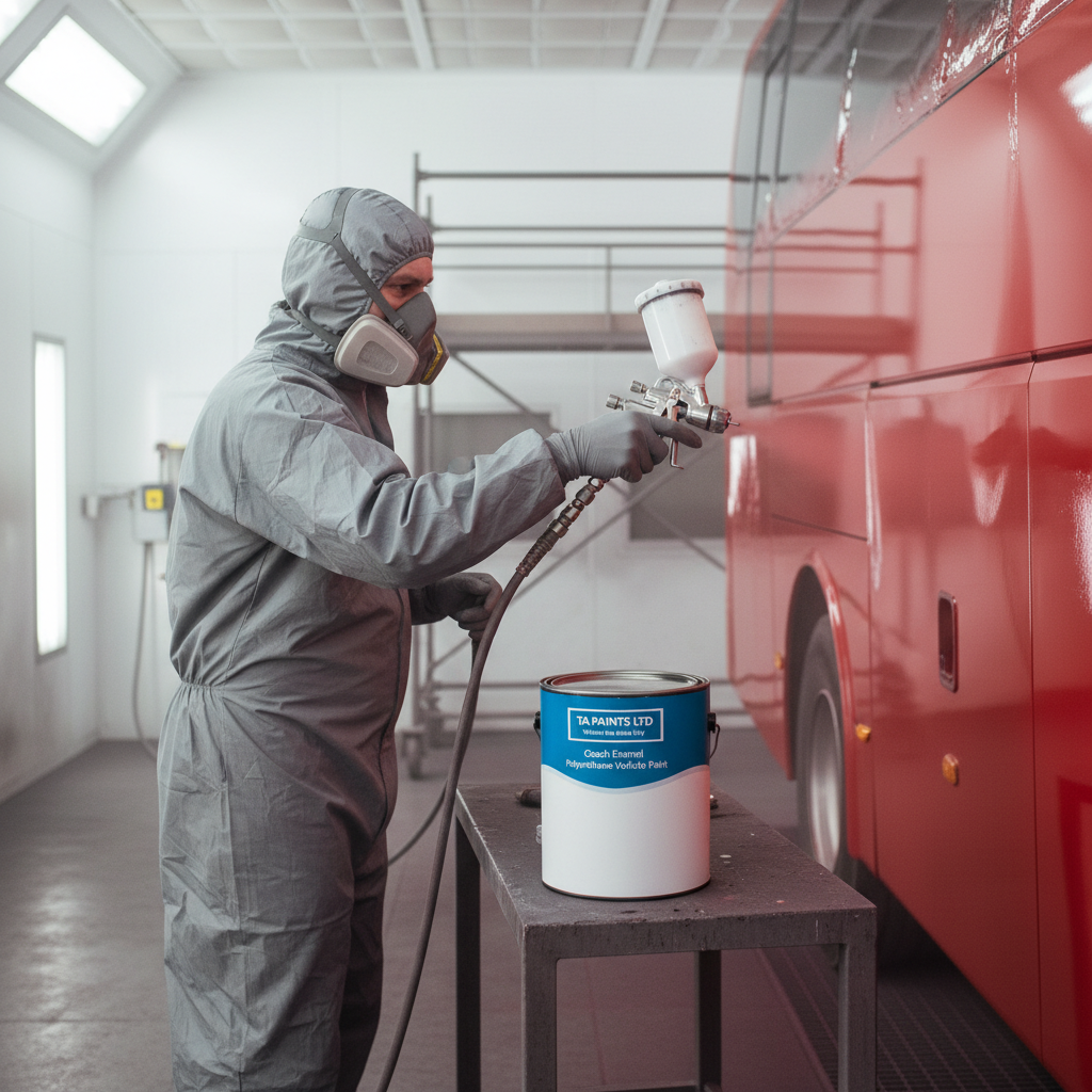 Premium High-Performance Polyurethane Enamel Vehicle Paint - Durable, Versatile Topcoat for Professional Finishing